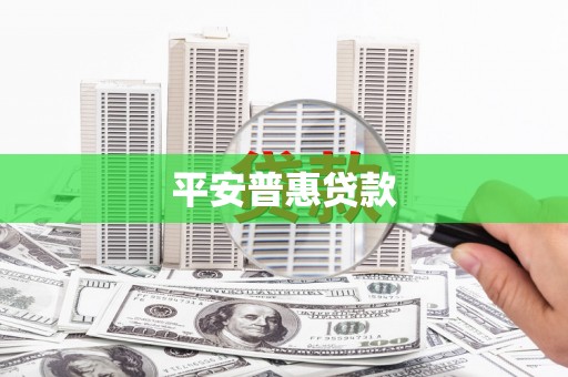 水林平安普惠贷款