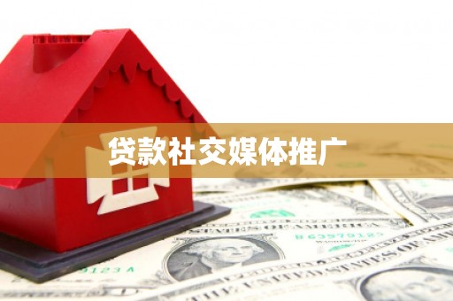 水林贷款社交媒体推广