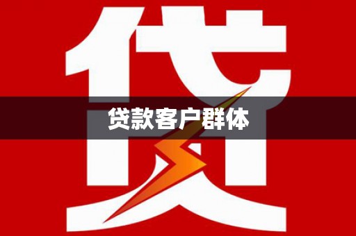 水林贷款客户群体
