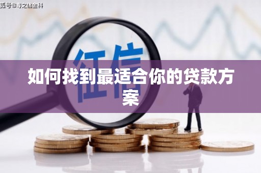 水林如何找到最适合你的贷款方案