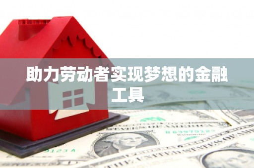 水林助力劳动者实现梦想的金融工具